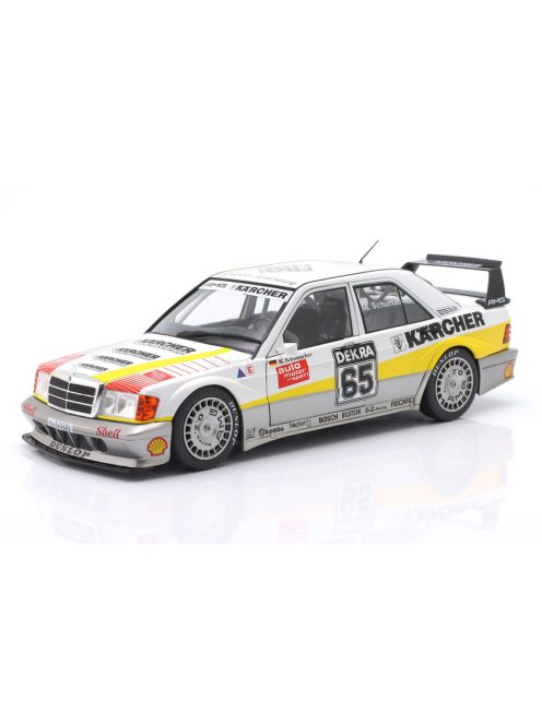 Werk 83 - MERCEDES BENZ 190E EVO2 TEAM AMG N 65 DTM SEASON 1990 MICHAEL SCHUMACHER WHITE GREY