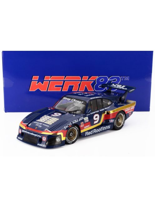 Werk 83 - PORSCHE 935 K3 3.2L TWIN TURBO TEAM GARRETSON N 9 WINNER 24h DAYTONA 1981 BOB GARRETSON - BOBBY RAHAL - BRIAN REDMAN BLUE GOLD RED