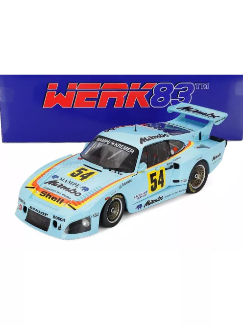 Werk 83 - PORSCHE 935 K3 TEAM MAMBO N 24 CHAMPION DRM SEASON 1979 KLAUS LUDWIG LIGHT BLUE