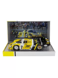   Werk 83 - PORSCHE 956L TURBO TEAM NEWMAN JOEST RACING N 7 WINNER 24h LE MANS 1984 KLAUS LUDWIG - HENRI PESCAROLO - STEFAN JOHANSSON YELLOW BLACK