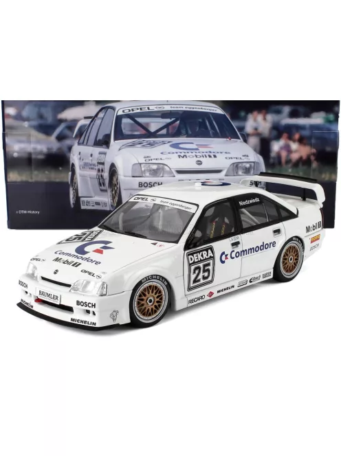 Werk 83 - OPEL OMEGA 3000 EVO 500 TEAM EGGENBERGER MOTORENBAU N 25 SEASON DTM 1991 KLAUS NIEDZWIEDZ WHITE