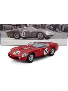   Werk 83 - FERRARI 250 TR61 3.0L V12 SPIDER TEAM SEFAC N 14 WINNER 12h SEBRING 1961 OLIVIER GENDEBIEN - PHIL HILL RED