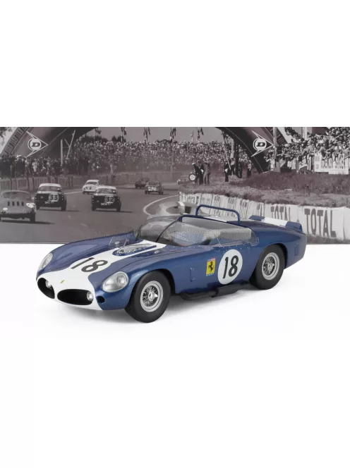 Werk 83 - FERRARI 250 TR61 3.0L V12 SPIDER TEAM N.A.R.T. NORTH AMERICAN RACING N 18 24h LE MANS 1962 PETER RYAN - JOHN FULP BLUE WHITE