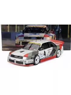   Werk 83 - AUDI 90 QUATTRO TEAM AUDI SPORT N 4 IMSA SEARS POINT 1989 HANS JOACHIM STUCK WHITE GREY RED