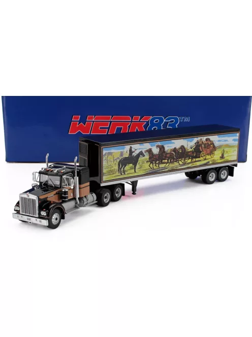 Werk 83 - KENWORTH W925 TRUCK CASSONATO 1977 - SMOKEY AND THE BANDIT 2 TONE BROWN