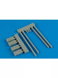Wheelliant - US. Navy poly. wheel chock NWC-4/5