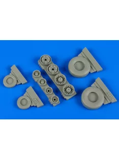 Wheelliant - F-14A Tomcat weighted wheels f. HobbyBos