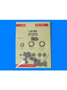 Wheelliant - F-16I Sufa weighted wheels f.Hasgawa