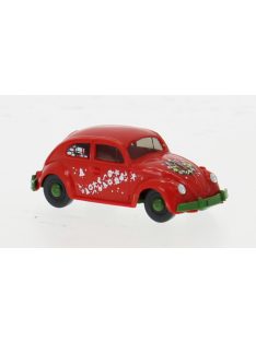 Wiking - VW Käfer 1200, rot/Dekor, 1960, 1:87