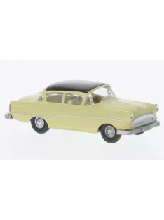 Wiking - Opel Rekord P1, beige/schwarz, 1957, 1:87