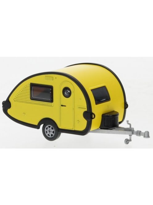 Wiking - T@B Wohnwagen, gelb/schwarz, 1:87