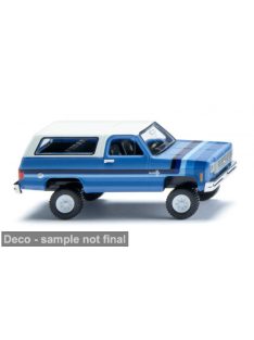 Wiking - Chevrolet K5 Blazer, blau/Dekor, 1975, 1:87