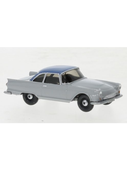 Wiking - DKW 1000 Spezial Sportcoupe, grau/blau, 1958, 1:87