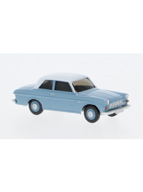 Wiking - Ford Taunus 12M, hellblau/weiss, 1962, 1:87