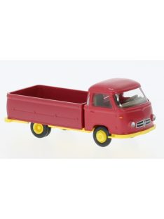 Wiking - Borgward Pritschenwagen, dunkelrosa, 1957, 1:87