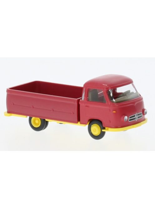 Wiking - Borgward Pritschenwagen, dunkelrosa, 1957, 1:87
