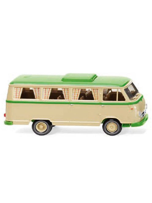 Wiking - Borgward B611 Campingbus, beige/hellgrün, 1957, 1:87