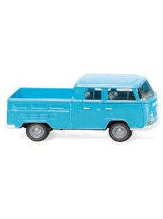 Wiking - VW T2 Doppelkabine, hellblau, 1967, 1:87