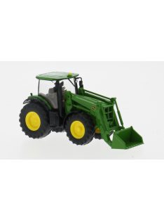 Wiking - John Deere 7260R mit Frontlader, grün, 1:87