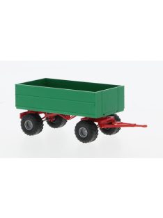   Wiking - Anhänger Landwirtschaftlicher Anhänger, grün/rot, 1:87