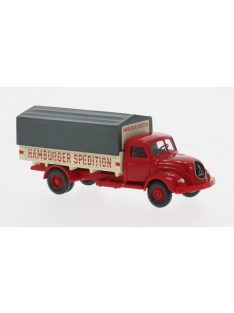   Wiking - Magirus Pritschen-LKW, 1958, Hamburger Spedition, 1:87