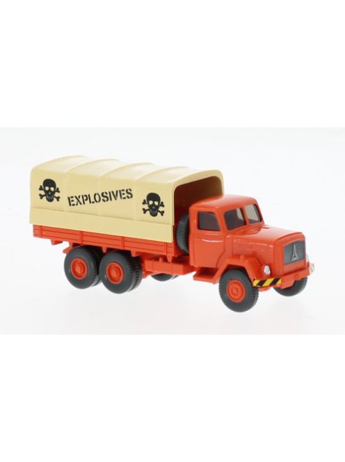 Wiking - Magirus Pritschen-LKW, hellrot, 1958, 1:87