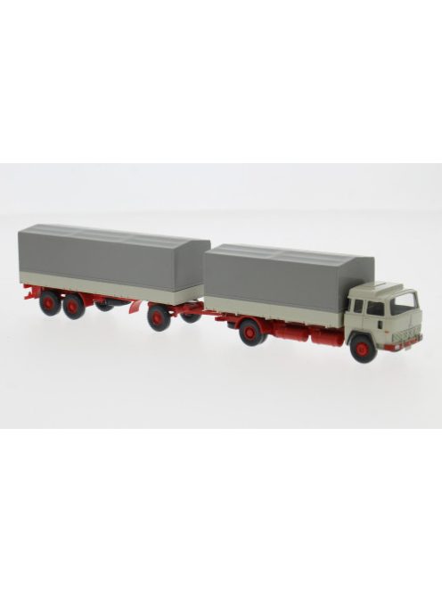 Wiking - Magirus 235 D, grau/rot, 1963, 1:87
