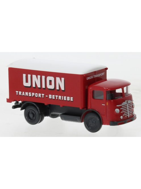 Wiking - Büssing 4500, rot, 1953, Union Transport, 1:87