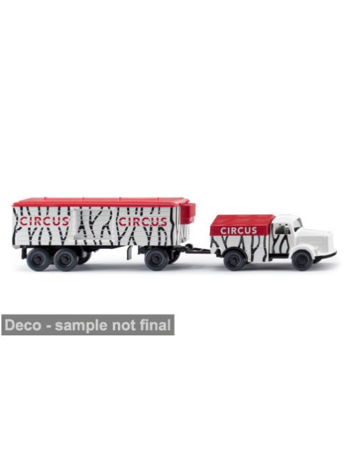 Wiking - Mercedes MB L 3500, 1950, Circus, 1:87