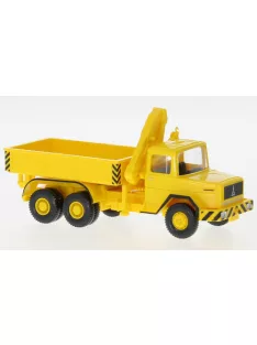 Wiking - Magirus Schwerlastzugmaschine, gelb, 1970, 1:87