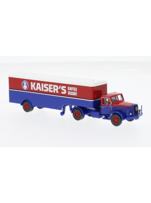 Wiking - Henschel Koffersattelzug, 1955, Kaisers Kaffee, 1:87