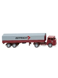   Wiking - Hanomag Henschel Pritschensattelzug, 1961, Zeitfracht, 1:87