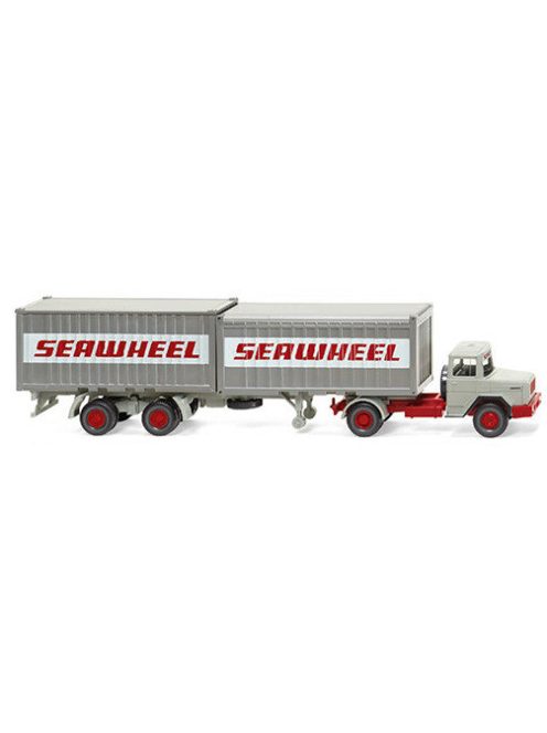 Wiking - Magirus Containersattelzug, 1970, Seawheel, 1:87