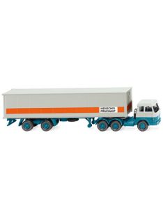   Wiking - Hanomag Henschel Containersattelzug, Henschel Fruehauf, 1:87