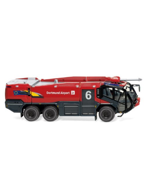 Wiking - Rosenbauer FLF Panther 6x6, Dortmund Airport, 1:87
