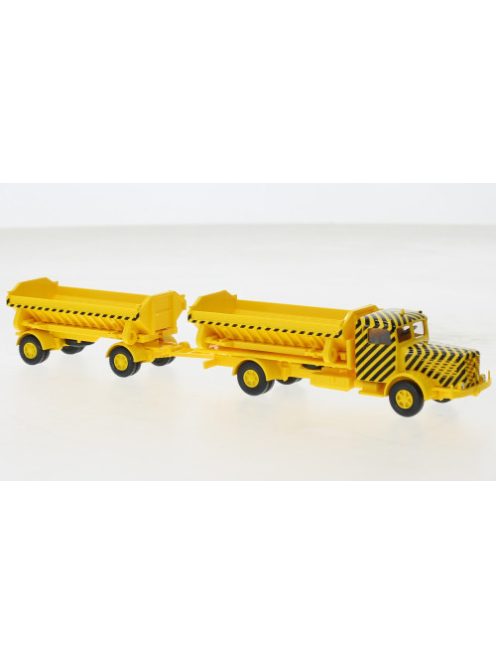 Wiking - Büssing 8000, gelb, 1950, 1:87