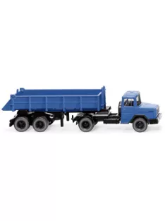 Wiking - Magirus Deutz Hinterkippersattelzug, blau, 1:87
