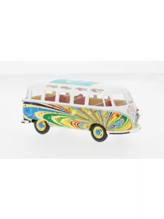 Wiking - VW T1 Samba Bus, 1960, Flower Power, 1:40