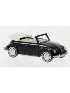 Wiking - VW Käfer 1200 Cabriolet, schwarz, 1961, 1:87