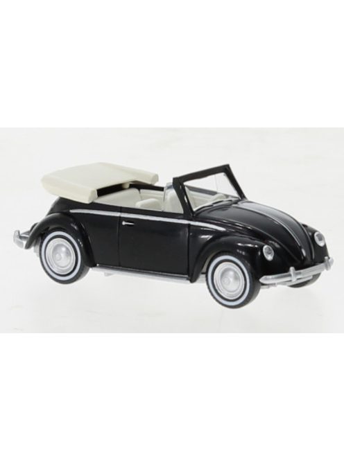 Wiking - VW Käfer 1200 Cabriolet, schwarz, 1961, 1:87