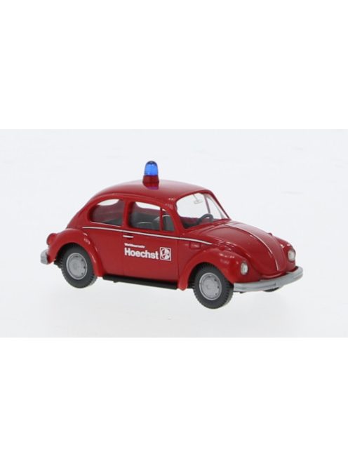 Wiking - VW Käfer 1303, 1972, Werkfeuerwehr Hoechst, 1:87