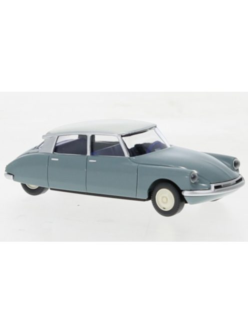 Wiking - Citroen ID 19, blau/grau, 1957, 1:87