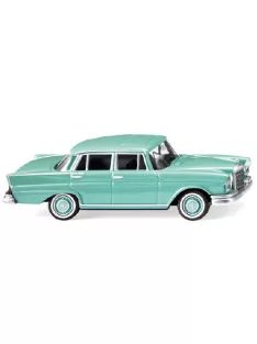 Wiking - Mercedes 220 S, helltürkis, 1961, 1:87