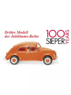 Wiking - VW Brezelkäfer, orange, 1:87