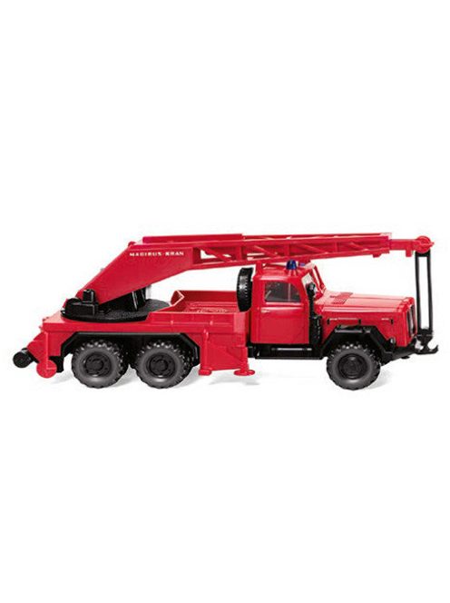 Wiking - Magirus Uranus Kranwagen KW 15, 1957, 1:87