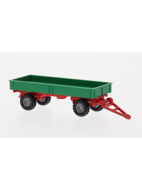 Wiking - Zubehör Landwirtschaftlicher Anhänger, grün/rot, 1968, 1:87