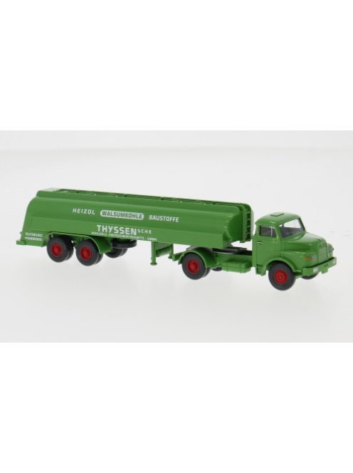 Wiking - MAN Tanksattelzug, 1969, #Thyssen, 1:87