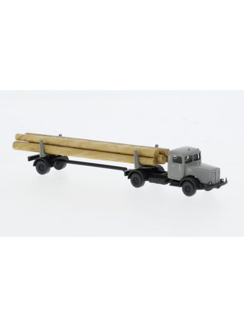 Wiking - Büssing 8000, grau, 1950, 1:160