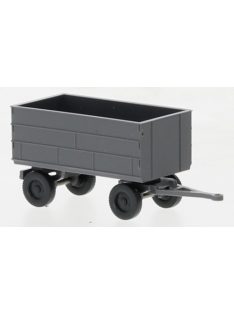   Wiking - Anhänger Landwirtschaftlicher Anhänger, dunkelgrau, 1:160