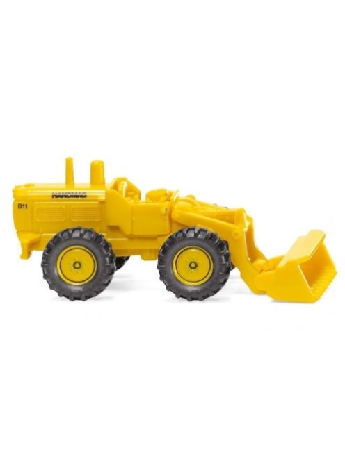 Wiking - Hanomag Radlader, gelb, 1964, 1:160